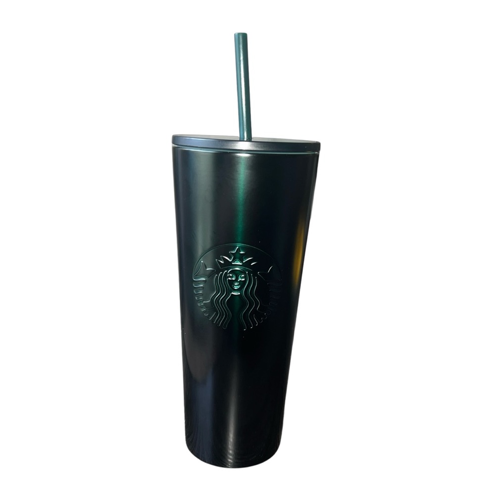 Starbucks Dark Green Stainless Steel 24 oz. Venti Cold Tumbler